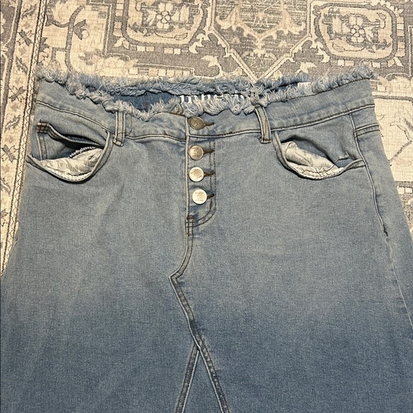 Inherit Women's Blue Denim Skirt - Picture 5 of 9